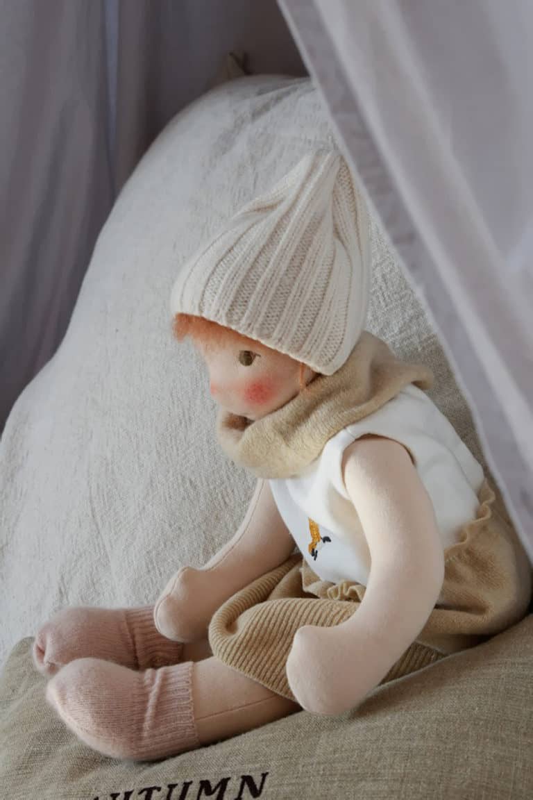 Autumn Girl - handmade doll