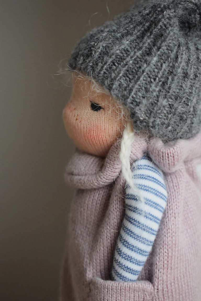 Nugat - handmade doll