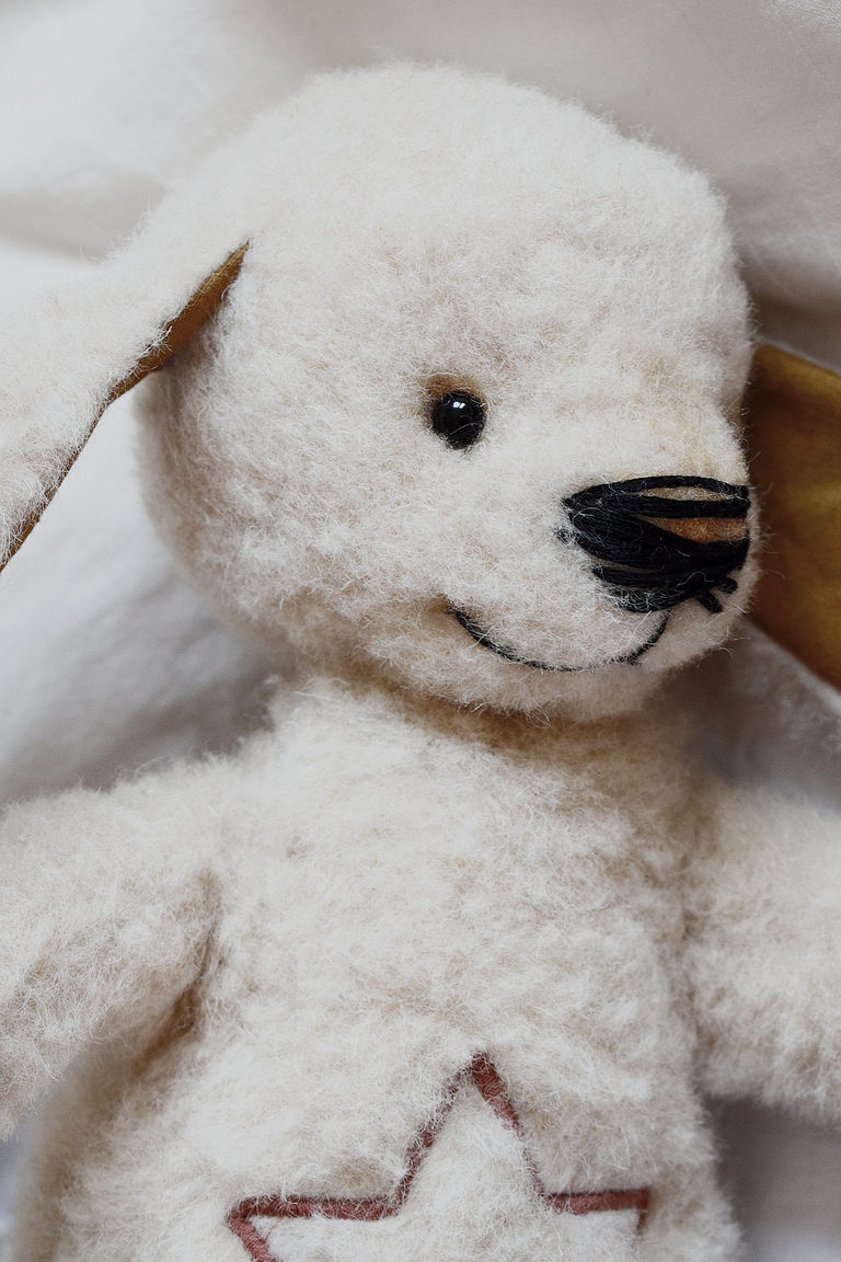 Rabbit - handmade doll